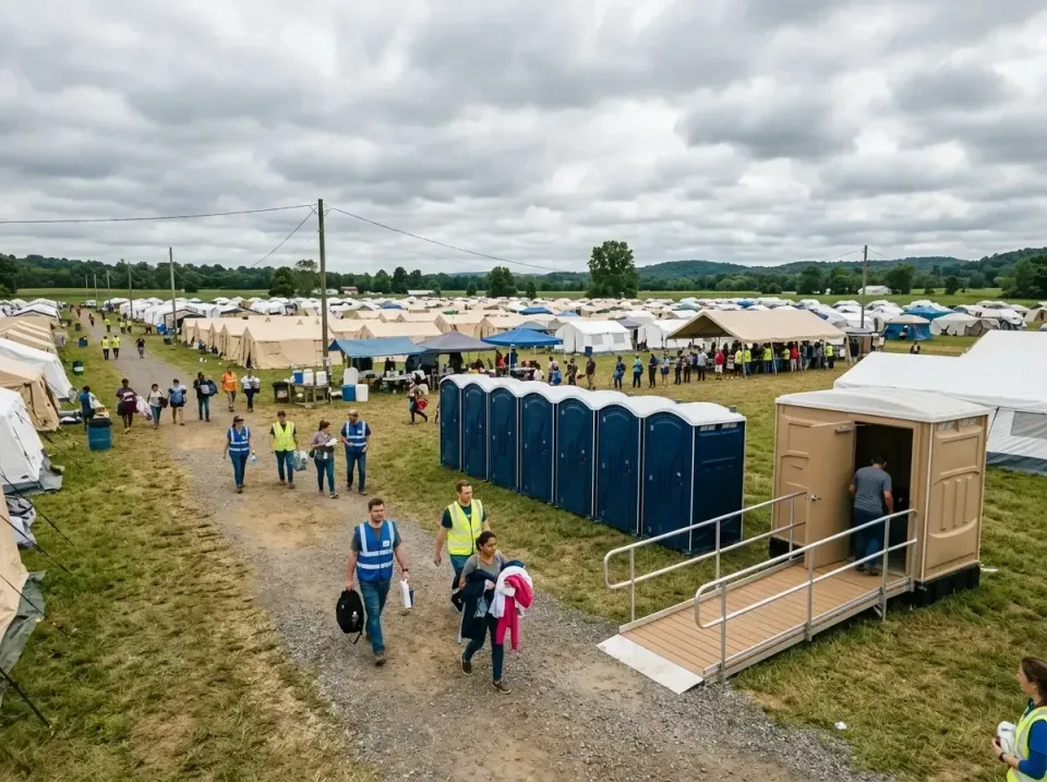 disaster-relief-camp-restrooms-010 — frequently asked questions, Dumpster & Portable Bathrooms Rental in Vista Santa Rosa, CA